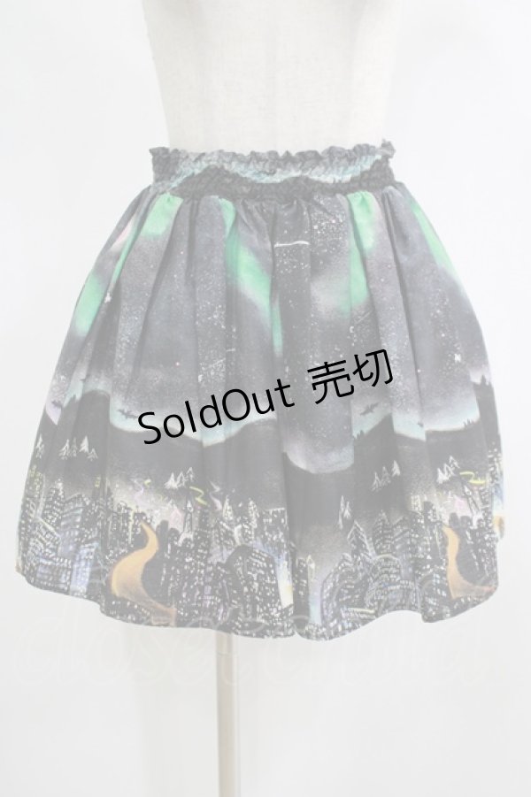 画像1: MILK / Fullfyスカート  Aurora city H-25-11-14-1013-ML-SK-KB-ZH (1)
