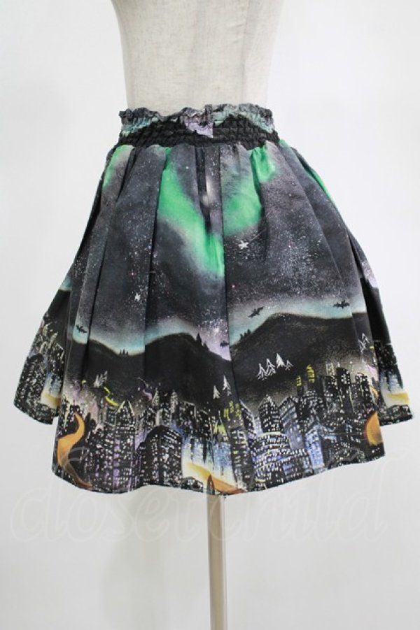画像2: MILK / Fullfyスカート  Aurora city H-25-11-14-1013-ML-SK-KB-ZH (2)