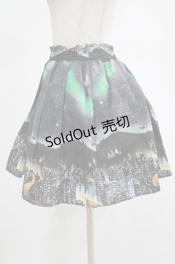 画像2: MILK / Fullfyスカート  Aurora city H-25-11-14-1013-ML-SK-KB-ZH (2)