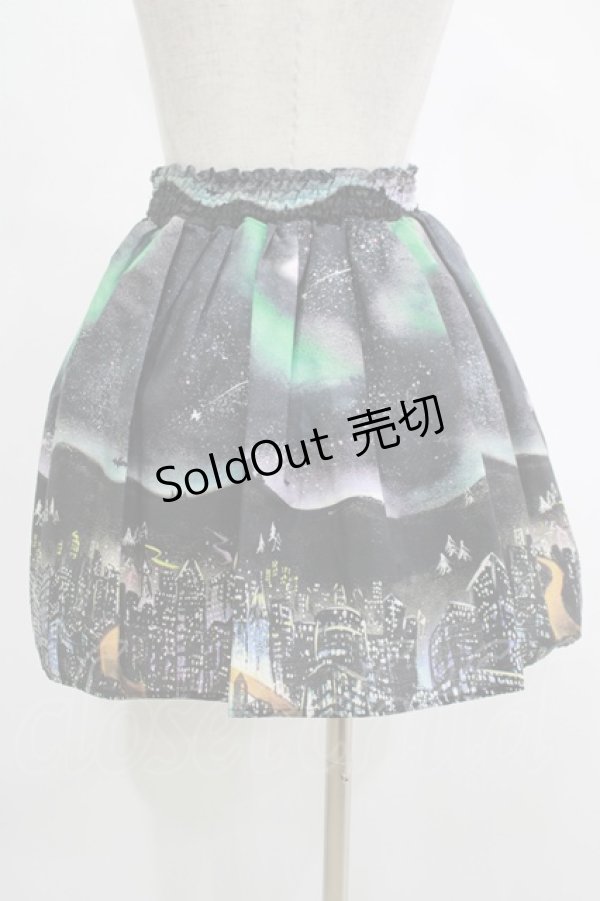 画像3: MILK / Fullfyスカート  Aurora city H-25-11-14-1013-ML-SK-KB-ZH (3)