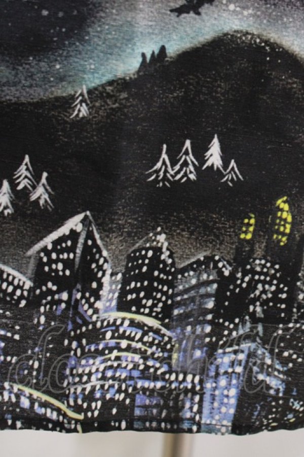 画像4: MILK / Fullfyスカート  Aurora city H-25-11-14-1013-ML-SK-KB-ZH (4)