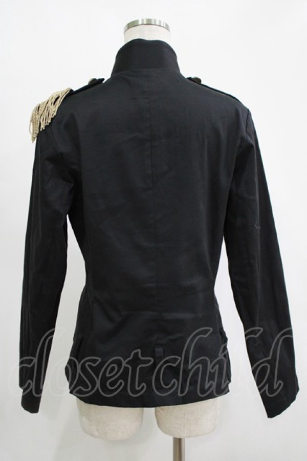 画像3: Na+H / ナポレオンジャケット  ブラック H-25-11-14-1017-PU-JA-KB-ZH (3)