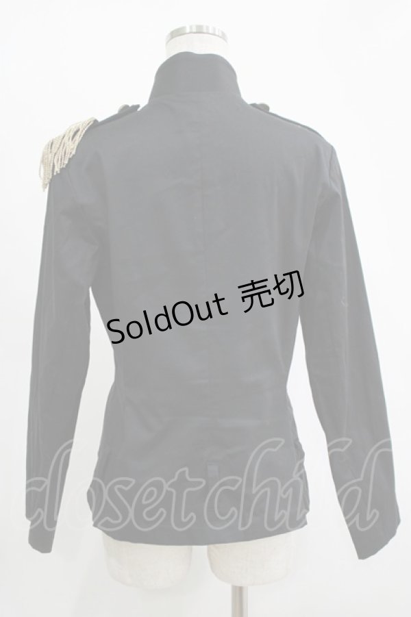 画像3: Na+H / ナポレオンジャケット  ブラック H-25-11-14-1017-PU-JA-KB-ZH (3)