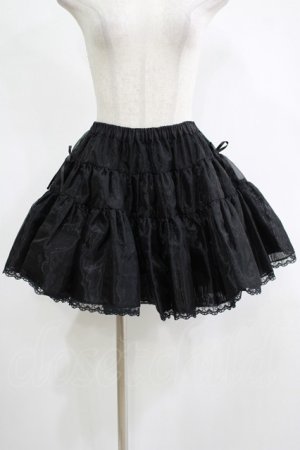 画像: PUTUMAYO / オーガンジーパニエ  ブラック H-25-11-14-1019-PT-SK-KB-ZH