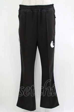 画像: GALFY / 少林寺犬法フレアトラックパンツ 大型犬(XL) ブラック H-25-11-14-1023-PU-PA-KB-ZH