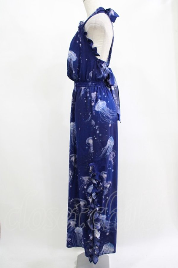 画像2: MILK / Jellyfishオールインワンドレス  ブルーベース H-25-11-14-1025-ML-PA-KB-ZH (2)