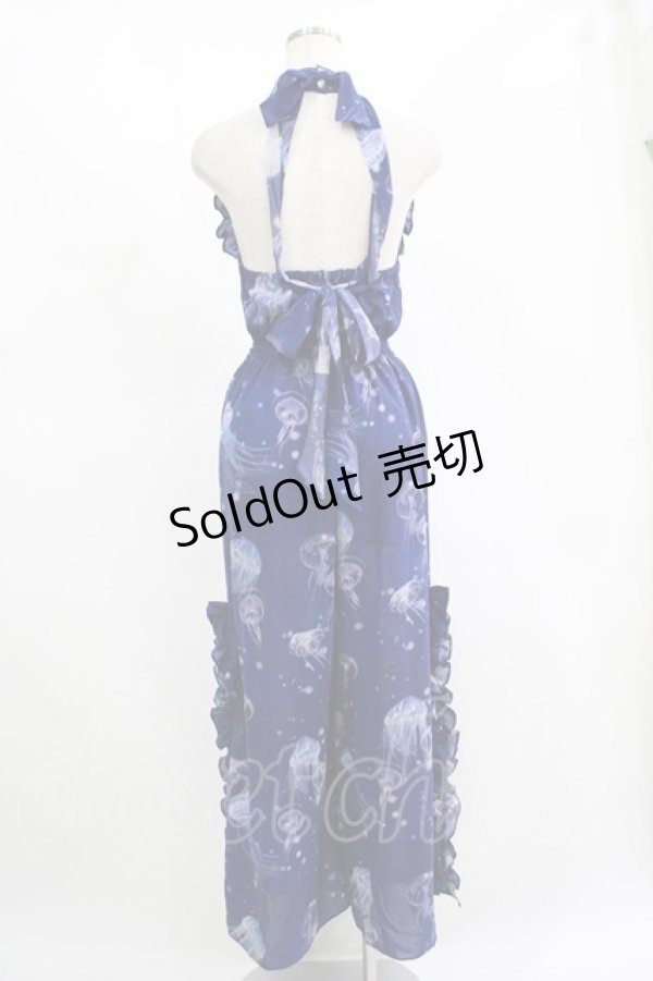 画像3: MILK / Jellyfishオールインワンドレス  ブルーベース H-25-11-14-1025-ML-PA-KB-ZH (3)