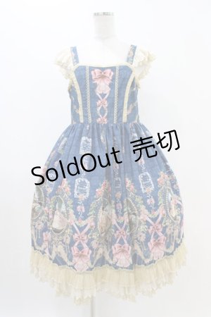 画像: Infanta（海外ロリータブランド） / ジャンパースカートセット L ブルー H-25-11-14-014-0-OP-NS-ZH