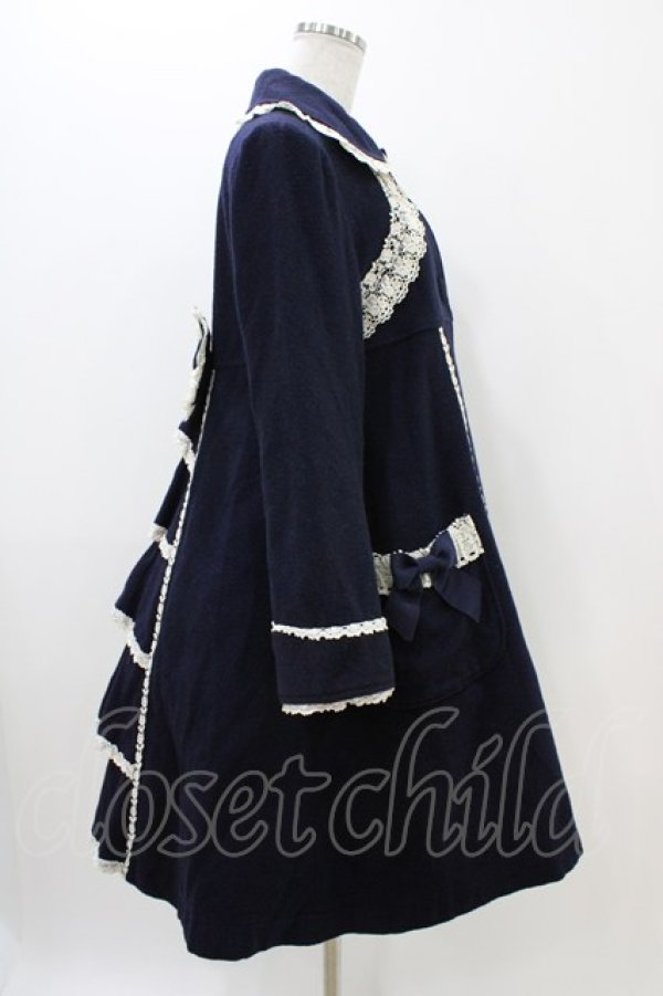 画像3: BABY,THE STARS SHINE BRIGHT / 小公女コート Free ネイビー H-25-11-14-015-BA-CO-NS-ZH (3)