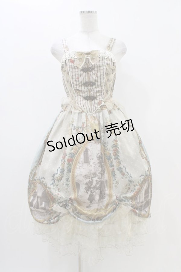 画像1: BABY,THE STARS SHINE BRIGHT / Julietのためのソネット〜Romantic Irony入りの恋薬〜柄コルセットジャンパースカート Free ミント H-25-11-14-018-BA-OP-NS-ZH (1)