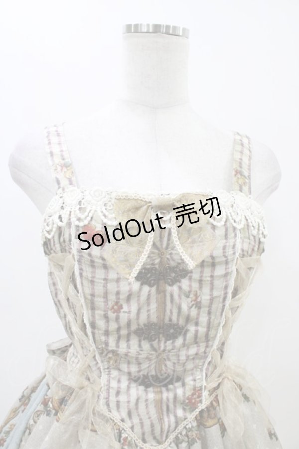 画像4: BABY,THE STARS SHINE BRIGHT / Julietのためのソネット〜Romantic Irony入りの恋薬〜柄コルセットジャンパースカート Free ミント H-25-11-14-018-BA-OP-NS-ZH (4)