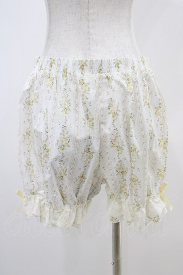 画像2: Kurumi Collaboration / Fairy’s Bouquetドロワーズ LL オフ/イエロー H-25-11-14-020-0-PA-NS-ZH (2)