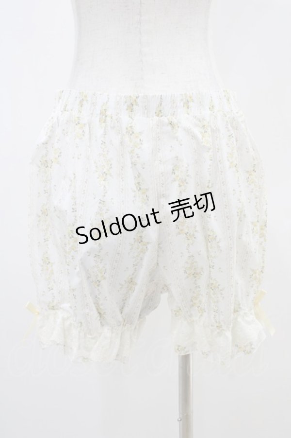 画像2: Kurumi Collaboration / Fairy’s Bouquetドロワーズ LL オフ/イエロー H-25-11-14-020-0-PA-NS-ZH (2)