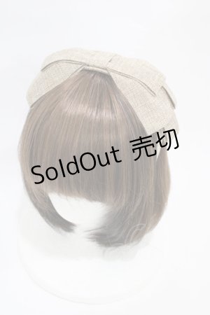 画像: an another angelus / リボンカチューシャ  Beige H-25-11-14-004-CA-AC-NS-ZH