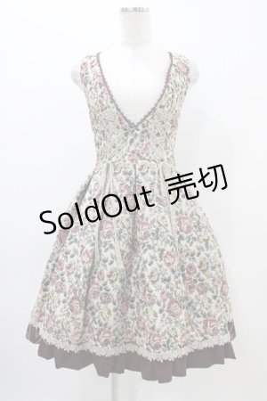 画像: LODISPOTTO / ゴブランジャンパースカート M ボルドー H-25-11-14-028-LO-OP-NS-ZH