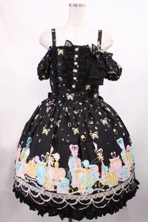 画像: metamorphose / Perfume Bottleワンピース Free ブラック H-25-11-15-001-ME-OP-NS-ZH