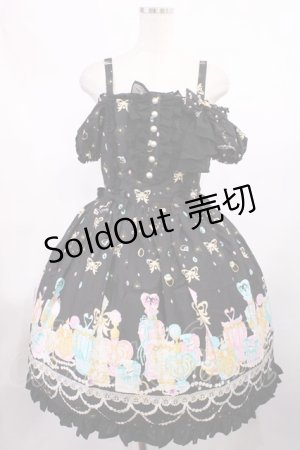 画像: metamorphose / Perfume Bottleワンピース Free ブラック H-25-11-15-001-ME-OP-NS-ZH