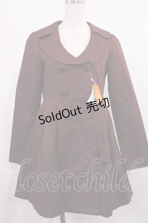 画像1: Fi.n.t / スプリングコート Free Bordeaux H-25-11-15-030-CA-JA-NS-ZH (1)