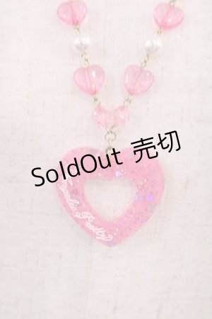画像: Angelic Pretty / Decoration Heartネックレス  ピンク H-25-11-15-033-AP-AC-NS-ZH