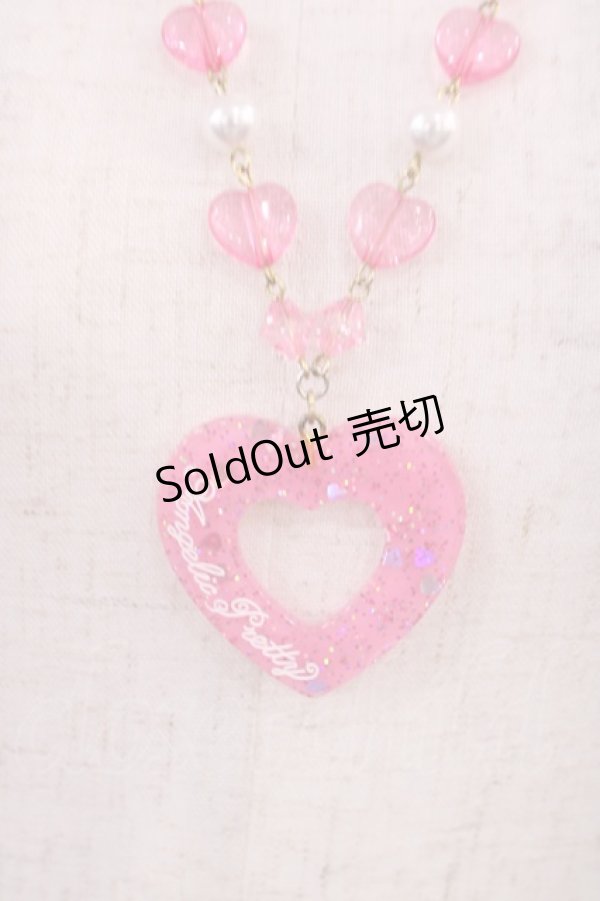 画像1: Angelic Pretty / Decoration Heartネックレス  ピンク H-25-11-15-033-AP-AC-NS-ZH (1)