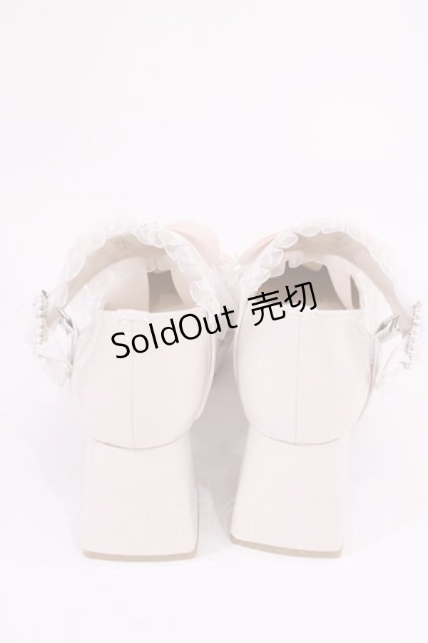 画像3: Lovely Tency / MA フリルリボンPLP パンプス L ピンク H-25-11-15-035-LO-SH-NS-ZH (3)