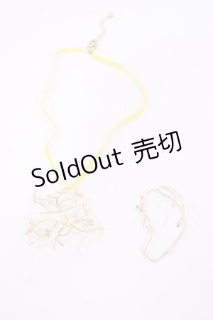 画像: Secret Honey / Necklace & Ear cuff (Beauty and the Beast- Live Action Film ver.）  ゴールド H-25-11-15-036-CA-AC-NS-ZH