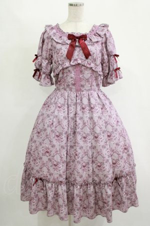 画像: axes femme kawaii / クラシックローズワンピース M ピンク H-25-11-15-1003-AX-OP-NS-ZH