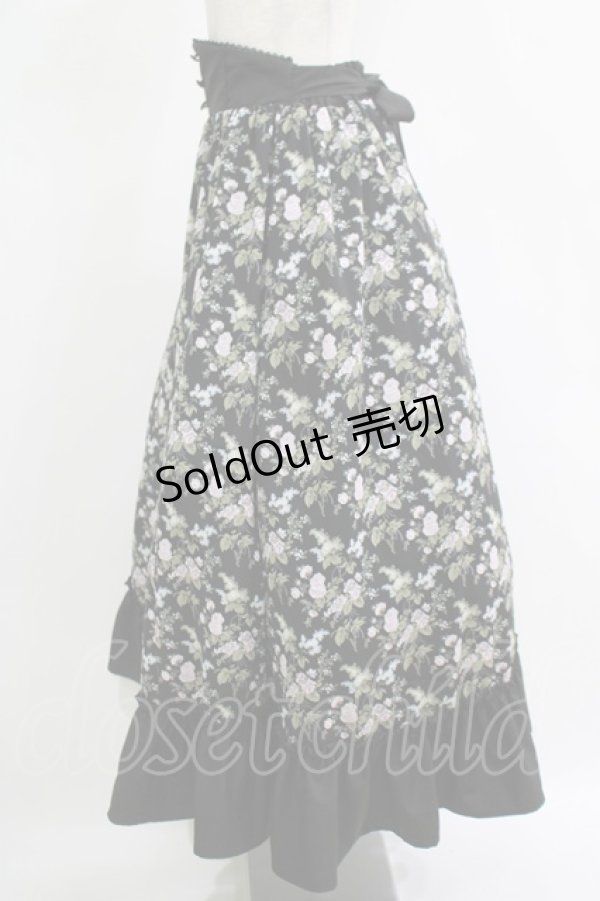 画像2: Kurumi Collaboration / KRハナガラHWフレアSK L ブラック H-25-11-15-1026-GO-SK-NS-ZH (2)