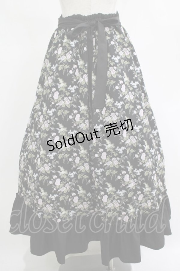 画像3: Kurumi Collaboration / KRハナガラHWフレアSK L ブラック H-25-11-15-1026-GO-SK-NS-ZH (3)