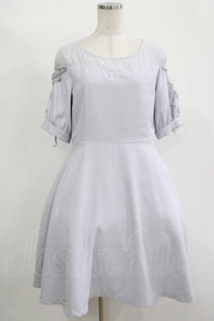 画像: MAJESTIC LEGON / ドビードット切替ワンピース M ブルー H-25-11-15-1031-LO-OP-NS-ZH