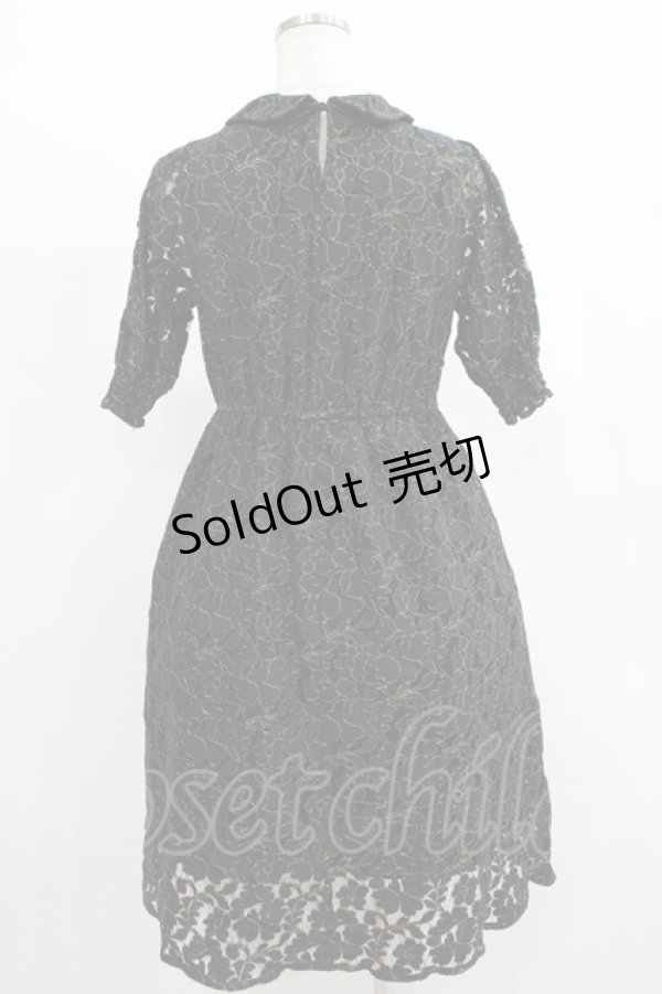 画像3: LEBECCA boutique / 出発地点のレースワンピース S Black H-25-11-15-1033-EL-OP-NS-ZH (3)