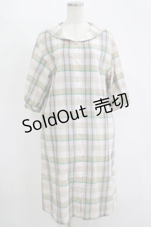 画像: Franche Lippee / チェックセーラーワンピース M ピンク H-25-11-15-1038-LO-OP-NS-ZH