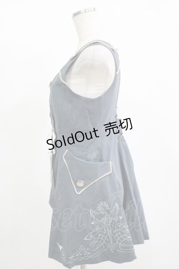 画像2: Tail Bringer（海外ロリータブランド） / ベスト L ブルー H-25-11-15-1043-PU-JA-NS-ZH (2)