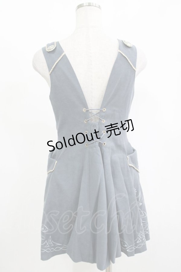 画像3: Tail Bringer（海外ロリータブランド） / ベスト L ブルー H-25-11-15-1043-PU-JA-NS-ZH (3)