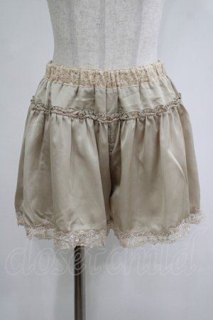 画像: axes femme / ペチパンツ M 生成り H-25-11-15-1046-AX-PA-NS-ZH