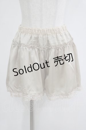 画像: axes femme / ペチパンツ M 生成り H-25-11-15-1046-AX-PA-NS-ZH