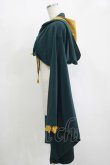 画像2: metamorphose / 【プラスサイズ】フード付き着物袖ボレロ プラスサイズ グリーン H-25-11-15-1050-ME-TO-NS-ZH (2)