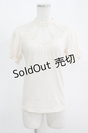 画像: an another angelus / ヨーク切替トップス Free Ivory H-25-11-15-1052-CA-TO-NS-ZH