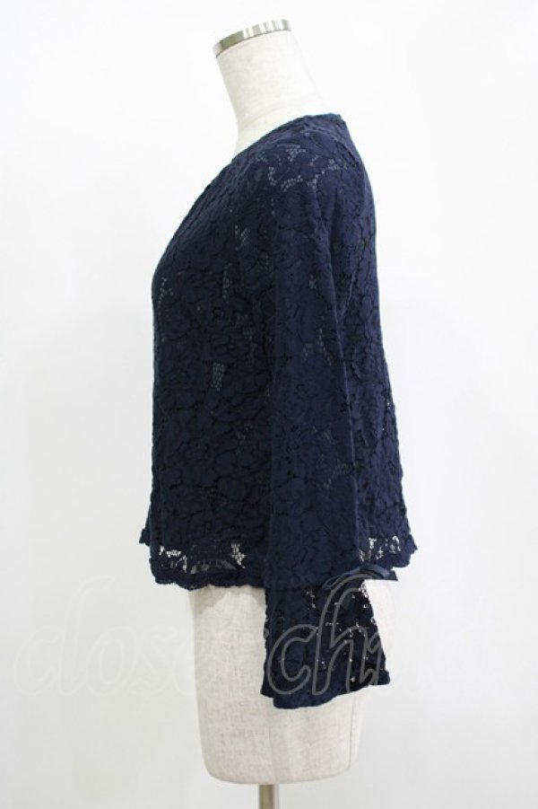 画像2: an another angelus / レーストップス Free navy H-25-11-15-1053-CA-TO-NS-ZH (2)