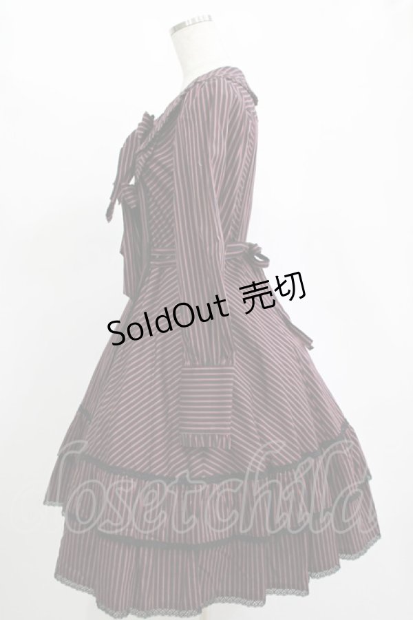 画像2: ALICE and the PIRATES / DIDOLuLaLaレジメンタルワンピース Free ブラック H-25-11-15-1005-PA-OP-NS-ZH (2)