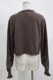 画像3: m petit by misako / AM*リボンニットボレロ LL ブラウン H-25-11-15-1058-LO-TO-NS-ZH (3)