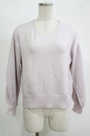 画像: MAJESTIC LEGON / ニットプルオーバー M ラベンダー H-25-11-15-1059-LO-OP-NS-ZH