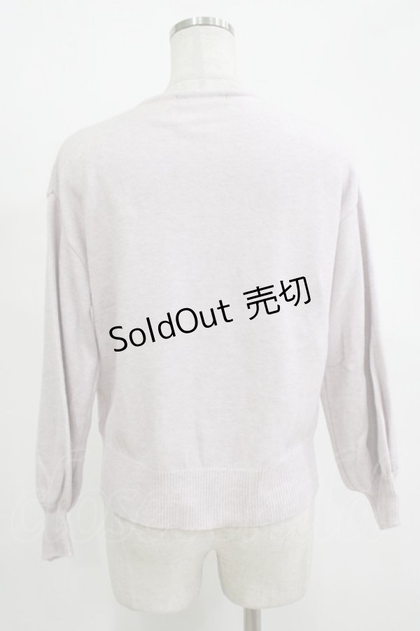 画像3: MAJESTIC LEGON / ニットプルオーバー M ラベンダー H-25-11-15-1059-LO-OP-NS-ZH (3)