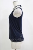 画像2: axes femme / ビジューホルタータンク M ネイビー H-25-11-15-1069-AX-TO-NS-ZH (2)