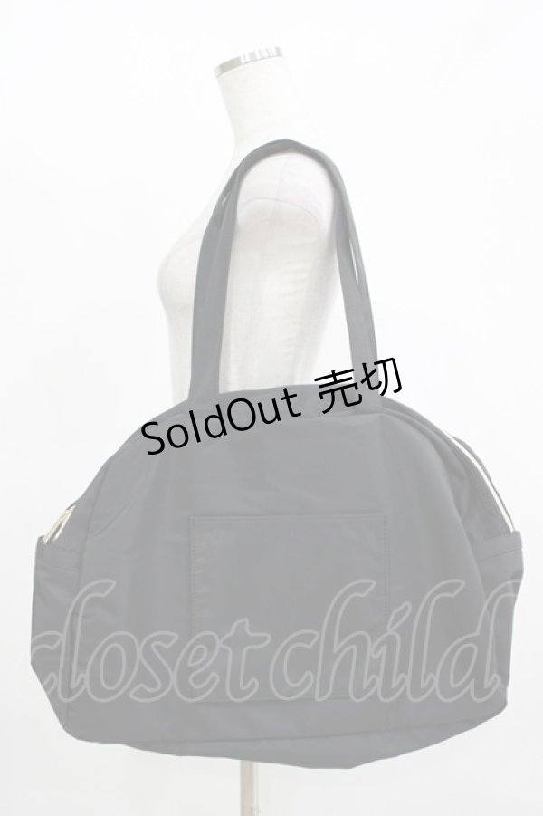 画像2: m petit by misako / AMリボンヅカイボストンバッグ  ブラック H-25-11-15-1071-LO-BG-NS-ZH (2)