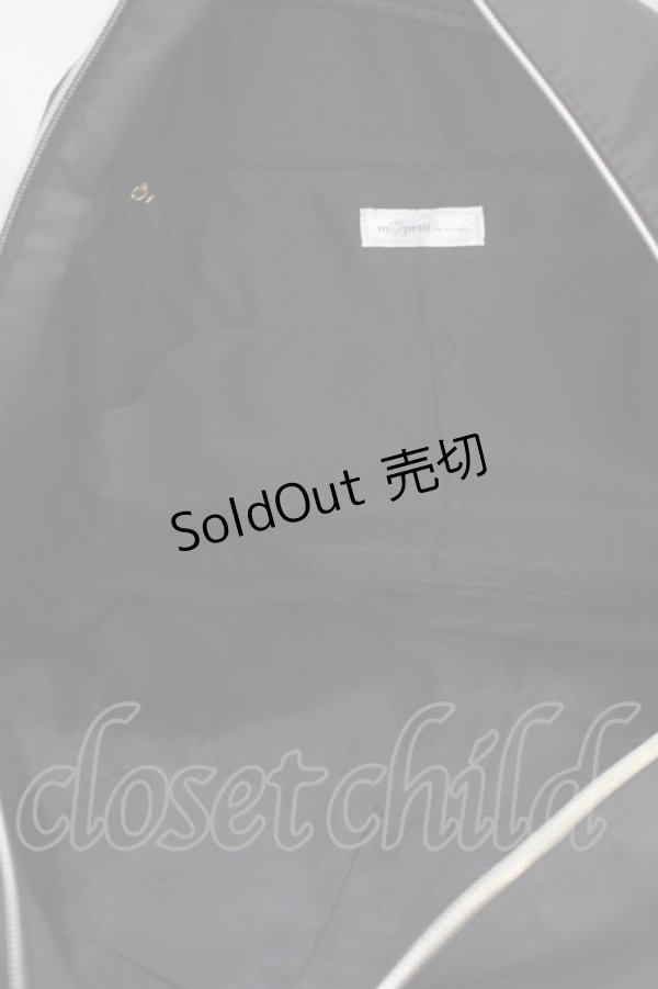 画像3: m petit by misako / AMリボンヅカイボストンバッグ  ブラック H-25-11-15-1071-LO-BG-NS-ZH (3)