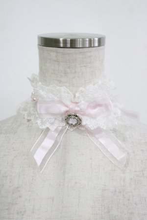 画像: BABY,THE STARS SHINE BRIGHT / Ange mignon リボンチョーカー  ピンク H-25-11-15-1077-BA-AC-NS-ZH