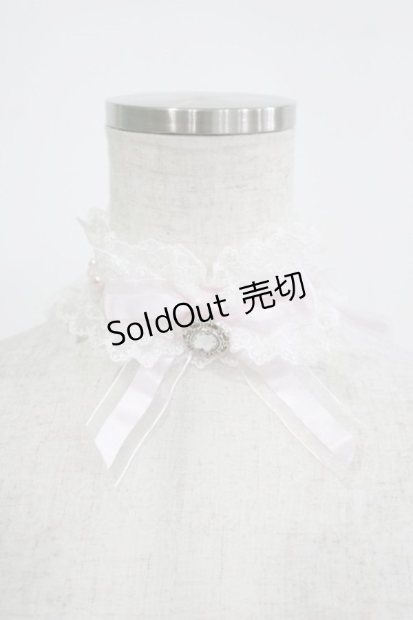 画像1: BABY,THE STARS SHINE BRIGHT / Ange mignon リボンチョーカー  ピンク H-25-11-15-1077-BA-AC-NS-ZH (1)