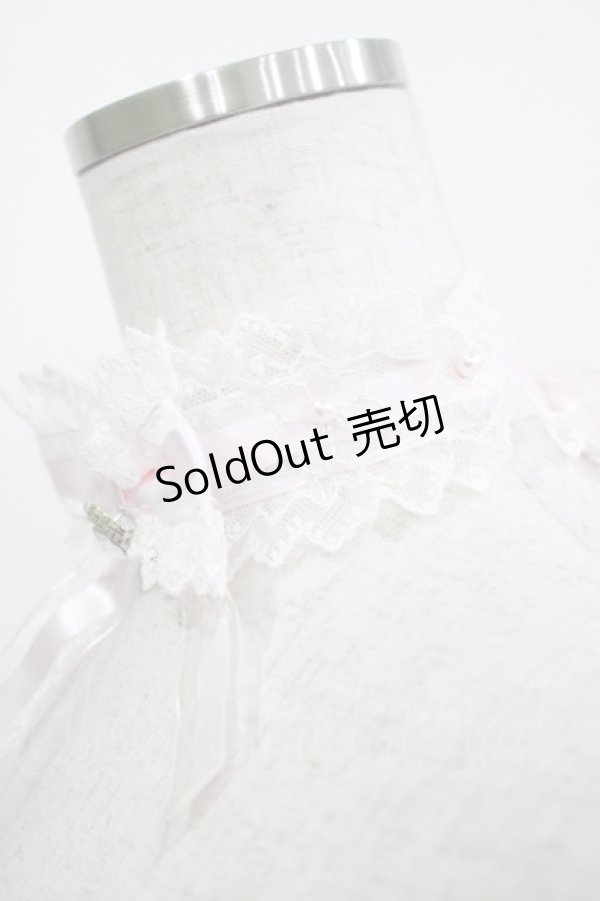 画像2: BABY,THE STARS SHINE BRIGHT / Ange mignon リボンチョーカー  ピンク H-25-11-15-1077-BA-AC-NS-ZH (2)