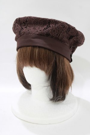 画像: an another angelus / レースリボンベレー  Brown H-25-11-15-1081-CA-AC-NS-ZH